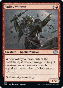 Volley Veteran [Jumpstart 2022] | Card Citadel