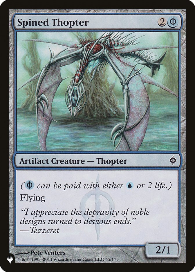 Spined Thopter [The List] | Card Citadel