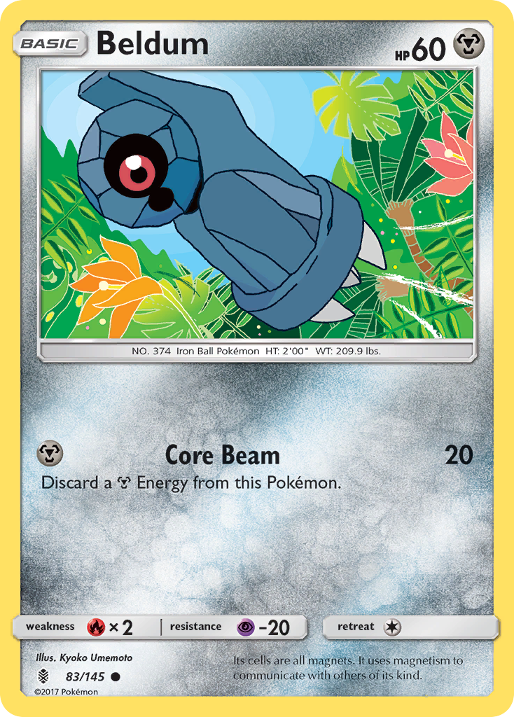 Beldum (83/145) [Sun & Moon: Guardians Rising] | Card Citadel