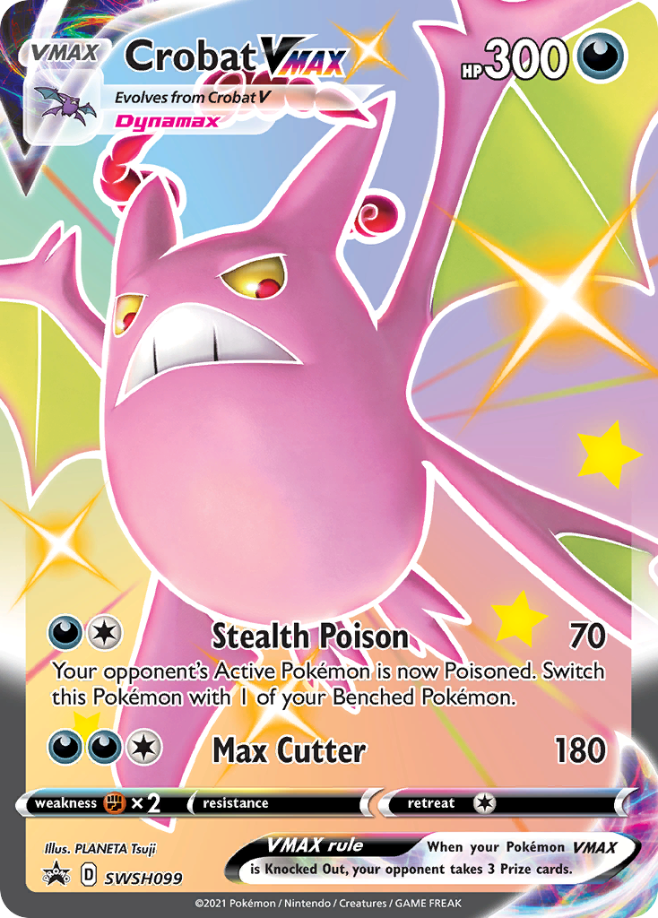 Crobat VMAX (SWSH099) [Sword & Shield: Black Star Promos] | Card Citadel