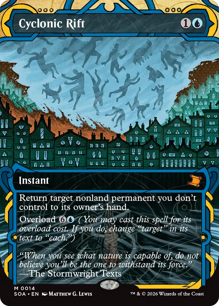 Cyclonic Rift [Secrets of Strixhaven: Mystical Archive] | Card Citadel