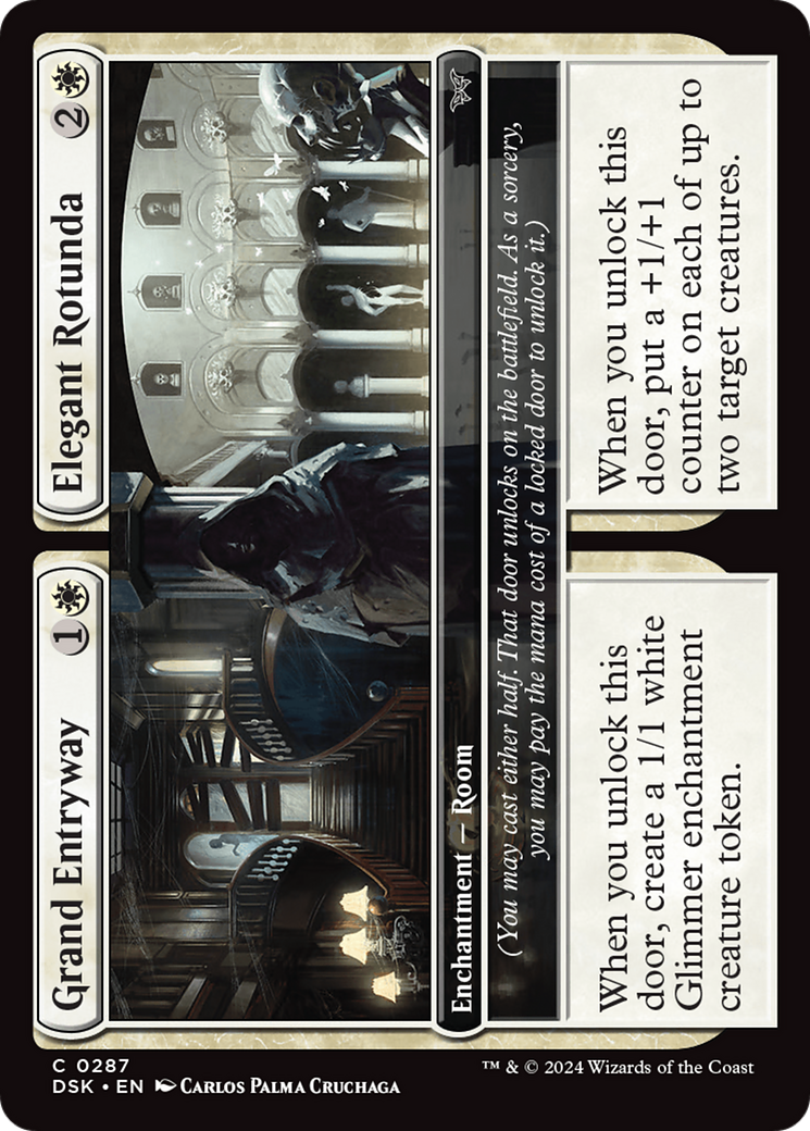 Grand Entryway // Elegant Rotunda (0287) [Duskmourn: House of Horror] | Card Citadel