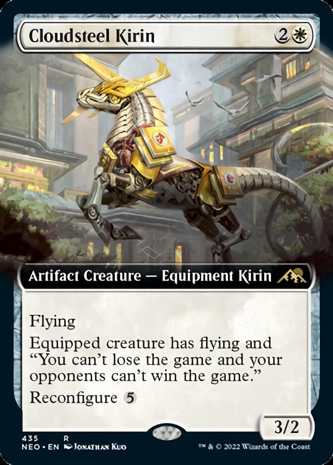 Cloudsteel Kirin (Extended Art) [Kamigawa: Neon Dynasty] | Card Citadel