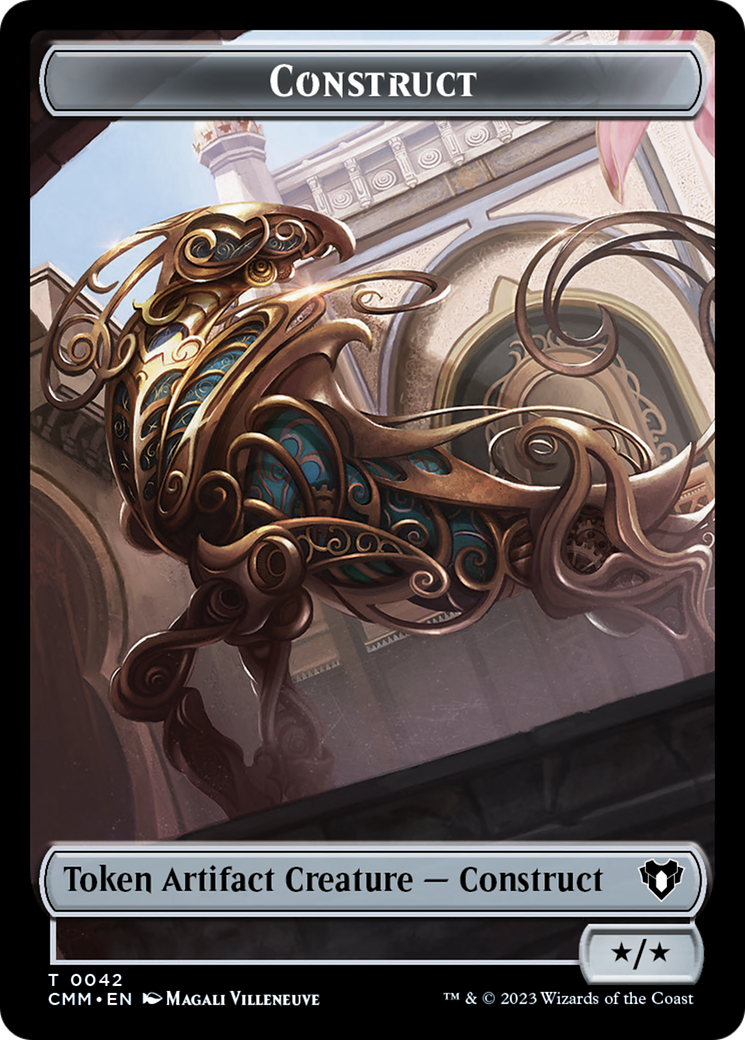 Construct Token (42) [Commander Masters Tokens] | Card Citadel