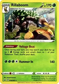 Rillaboom (014/202) (Cosmos Holo) [Sword & Shield: Base Set] | Card Citadel