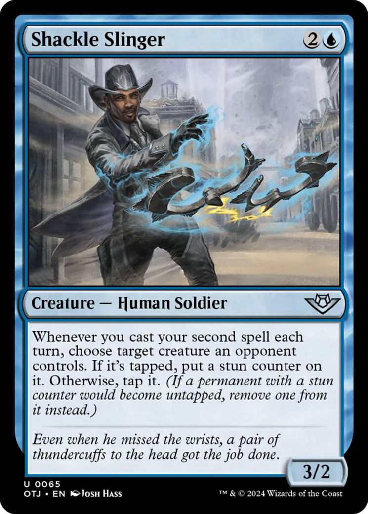 Shackle Slinger [Outlaws of Thunder Junction] | Card Citadel