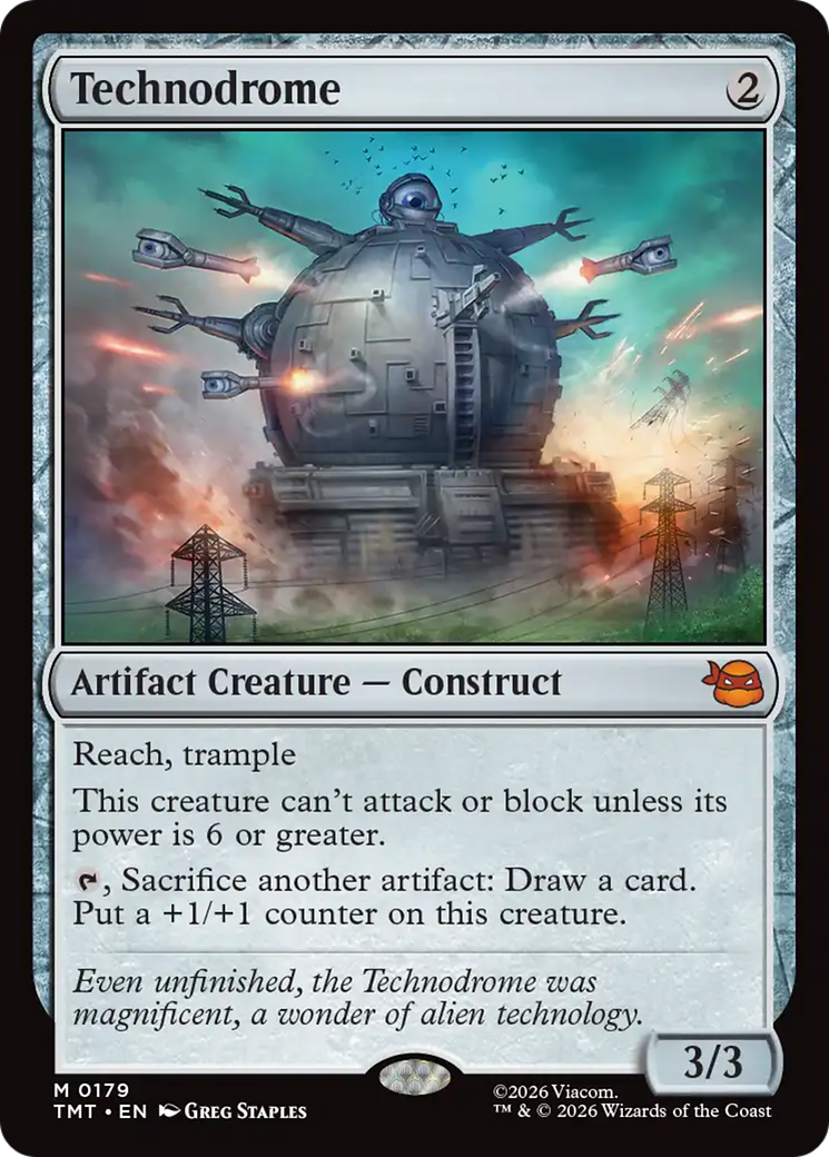 Technodrome [Teenage Mutant Ninja Turtles] | Card Citadel