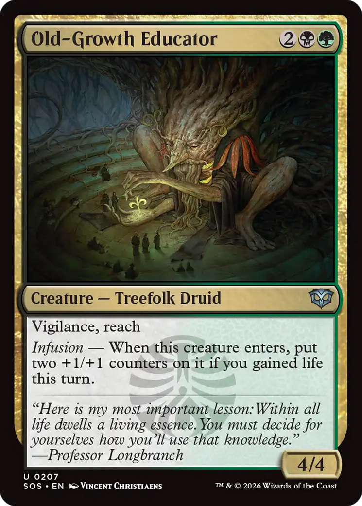 Old-Growth Educator [Secrets of Strixhaven] | Card Citadel