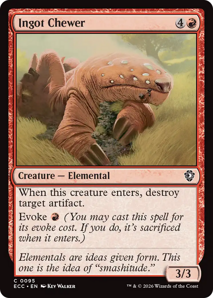 Ingot Chewer [Lorwyn Eclipsed Commander] | Card Citadel