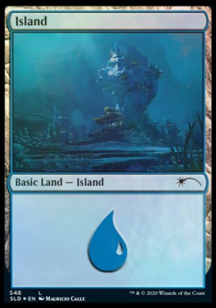 Island (Under the Sea) (548) [Secret Lair Drop Promos] | Card Citadel