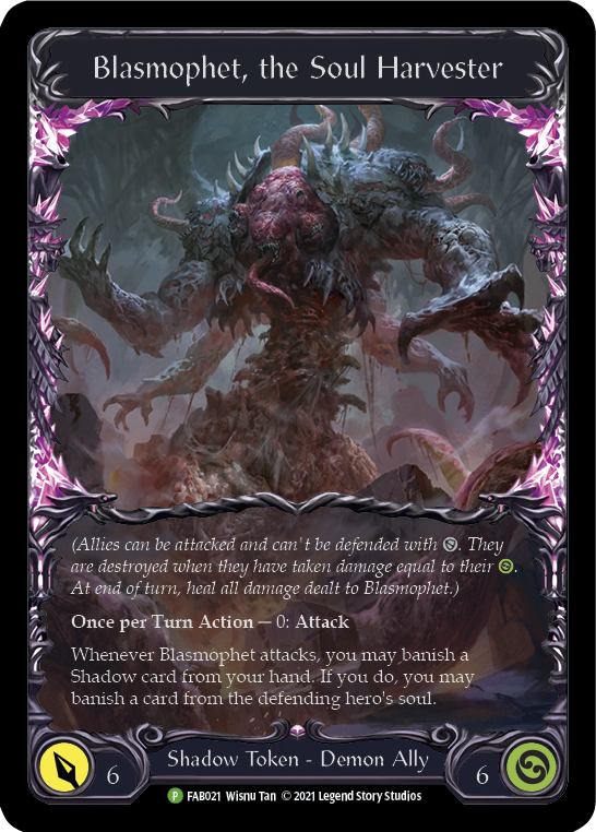 Blasmophet, the Soul Harvester [FAB021] (Promo)  Cold Foil | Card Citadel