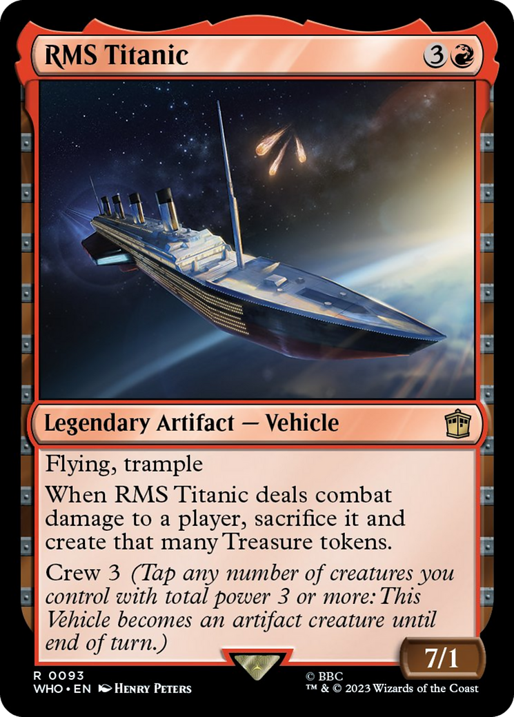 RMS Titanic [Doctor Who] | Card Citadel