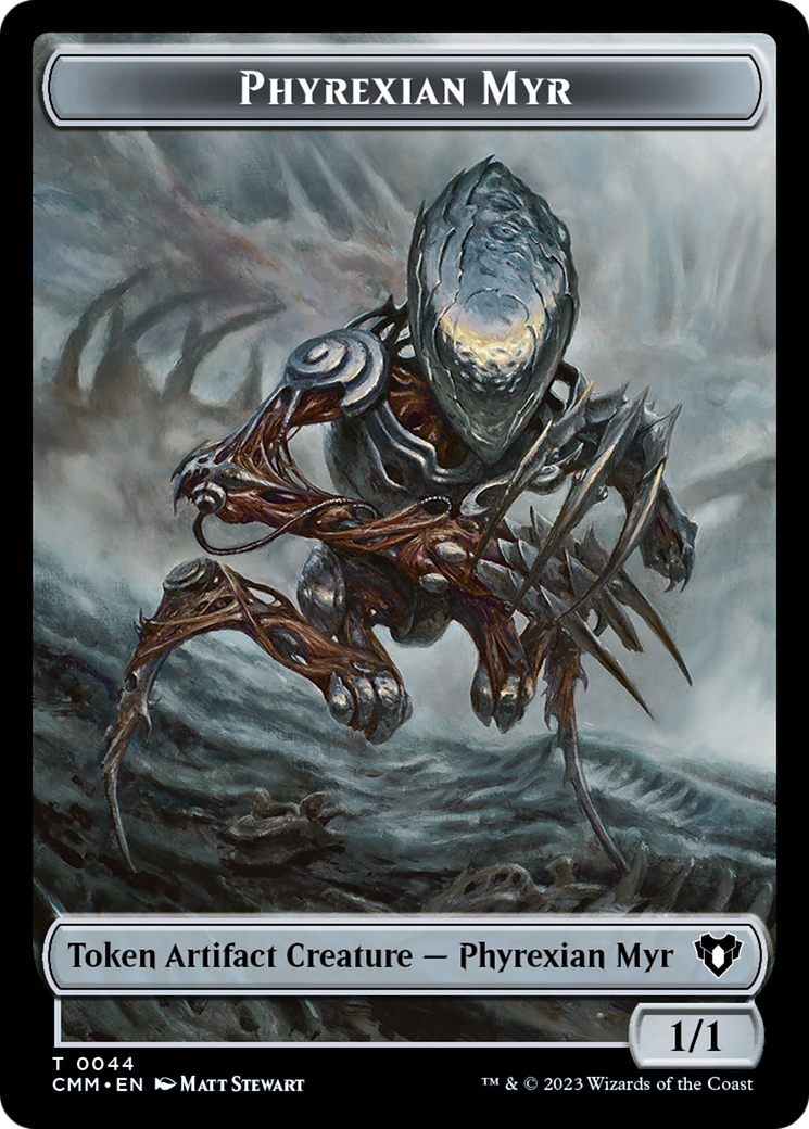 Phyrexian Myr Token [Commander Masters Tokens] | Card Citadel