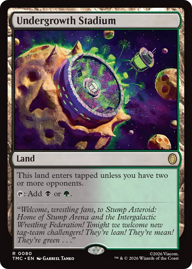 Undergrowth Stadium [Teenage Mutant Ninja Turtles Commander] | Card Citadel