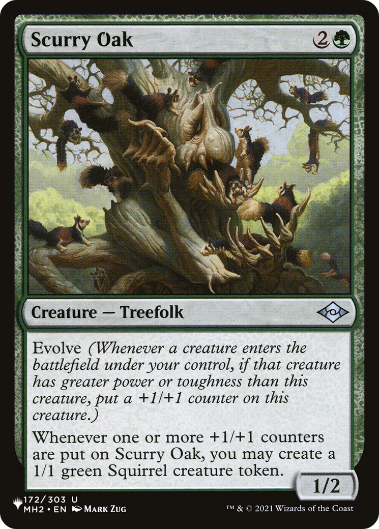 Scurry Oak [The List Reprints] | Card Citadel