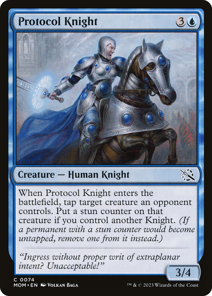 Protocol Knight [March of the Machine] | Card Citadel