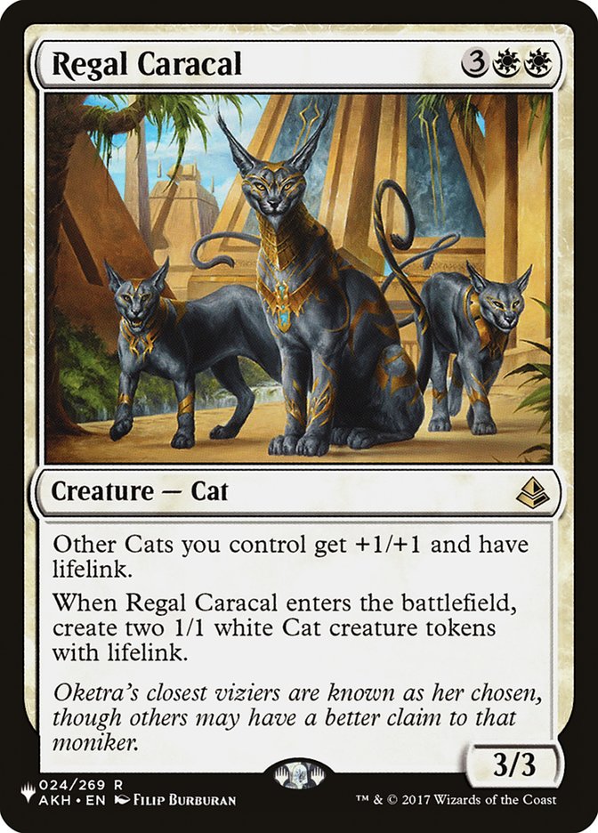 Regal Caracal [The List] | Card Citadel