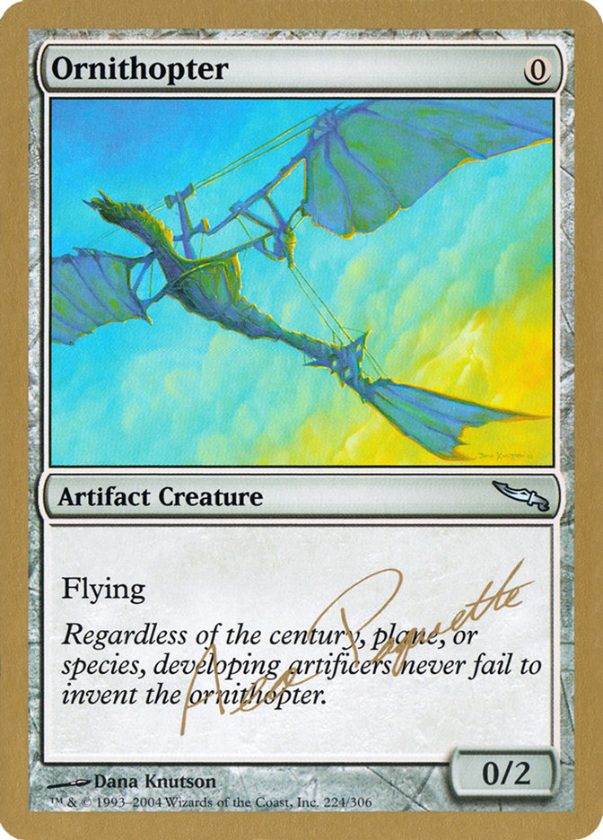 Ornithopter (Aeo Paquette) [World Championship Decks 2004] | Card Citadel