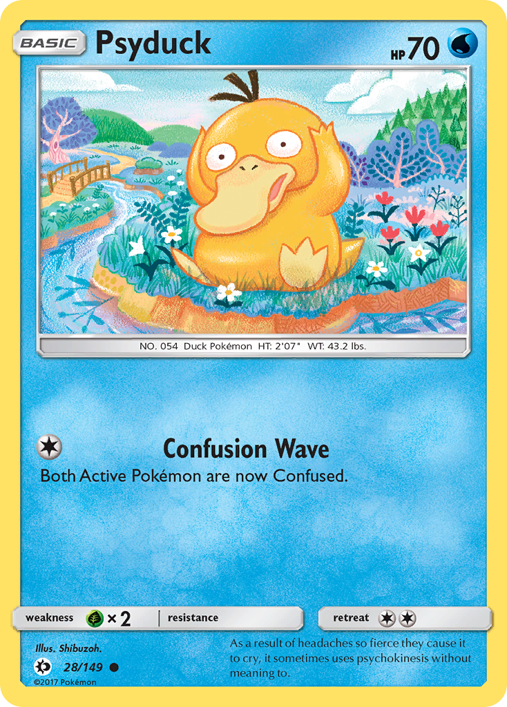 Psyduck (28/149) [Sun & Moon: Base Set] | Card Citadel