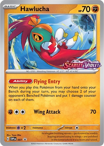 Hawlucha (007) [Scarlet & Violet: Black Star Promos] | Card Citadel