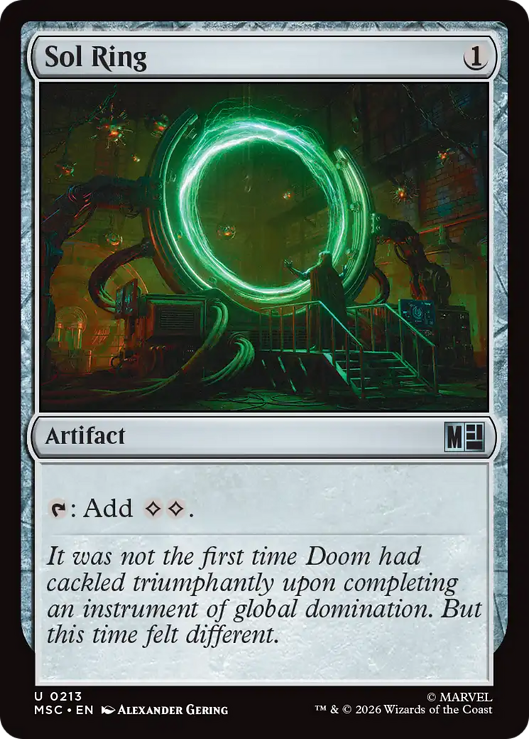 Sol Ring (0213) [Marvel Super Heroes Commander] | Card Citadel