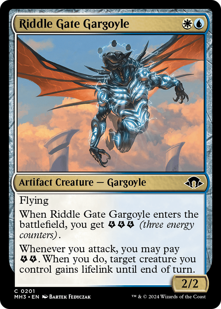 Riddle Gate Gargoyle [Modern Horizons 3] | Card Citadel