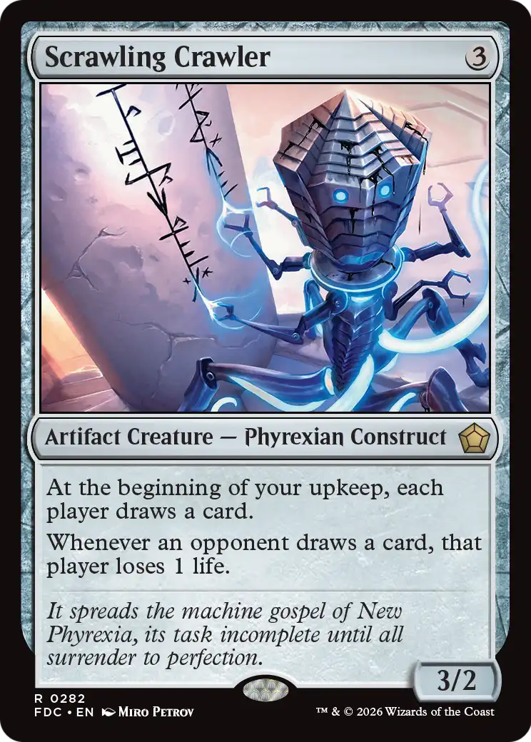 Scrawling Crawler [Foundations Commander] | Card Citadel
