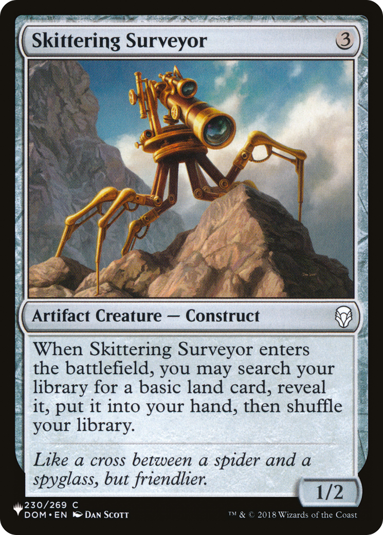 Skittering Surveyor [The List Reprints] | Card Citadel