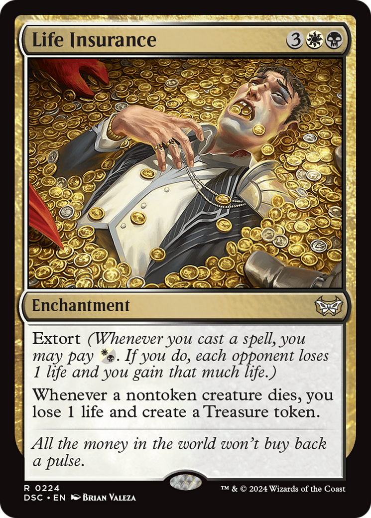 Life Insurance [Duskmourn: House of Horror Commander] | Card Citadel
