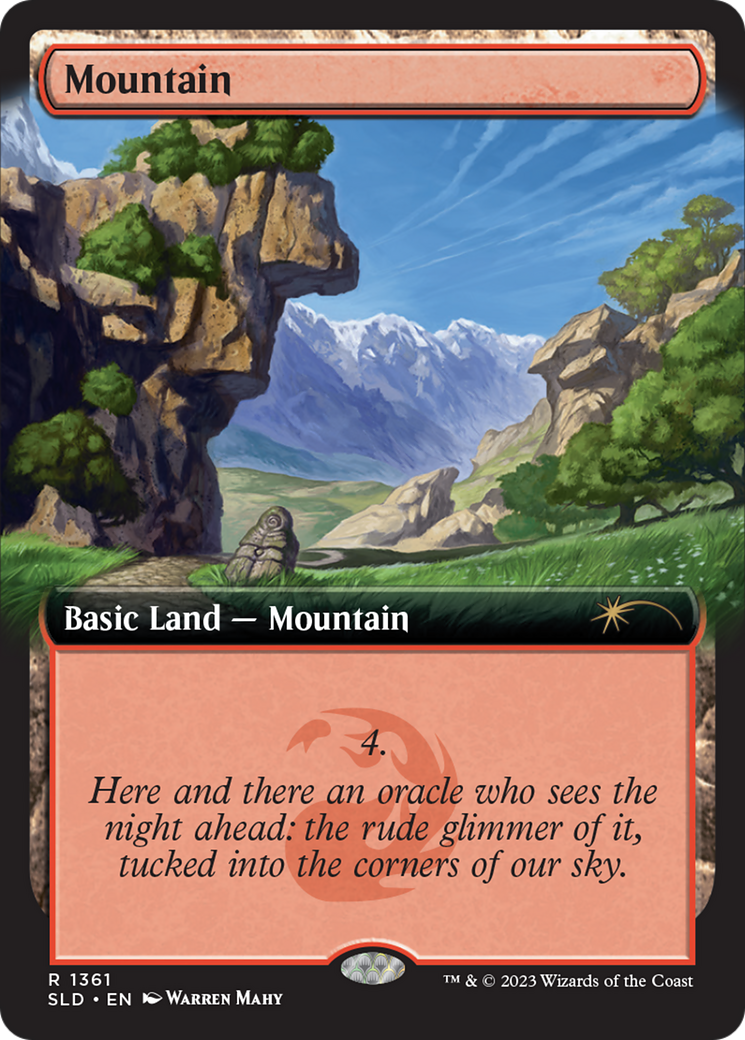 Mountain (1361) [Secret Lair Drop Series] | Card Citadel