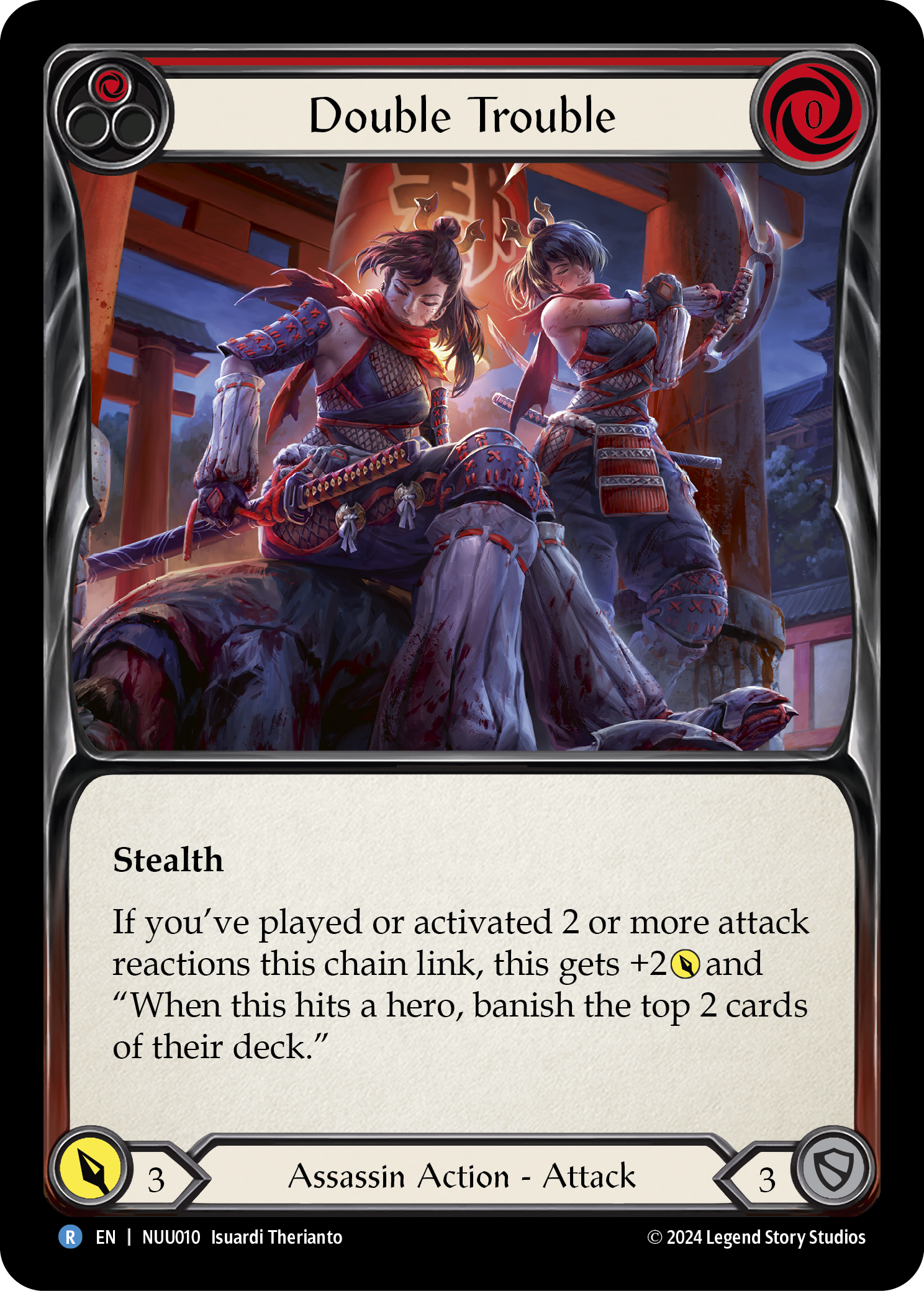 Double Trouble [NUU010] (Part the Mistveil Nuu Blitz Deck) | Card Citadel