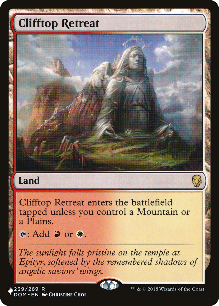 Clifftop Retreat [The List] | Card Citadel