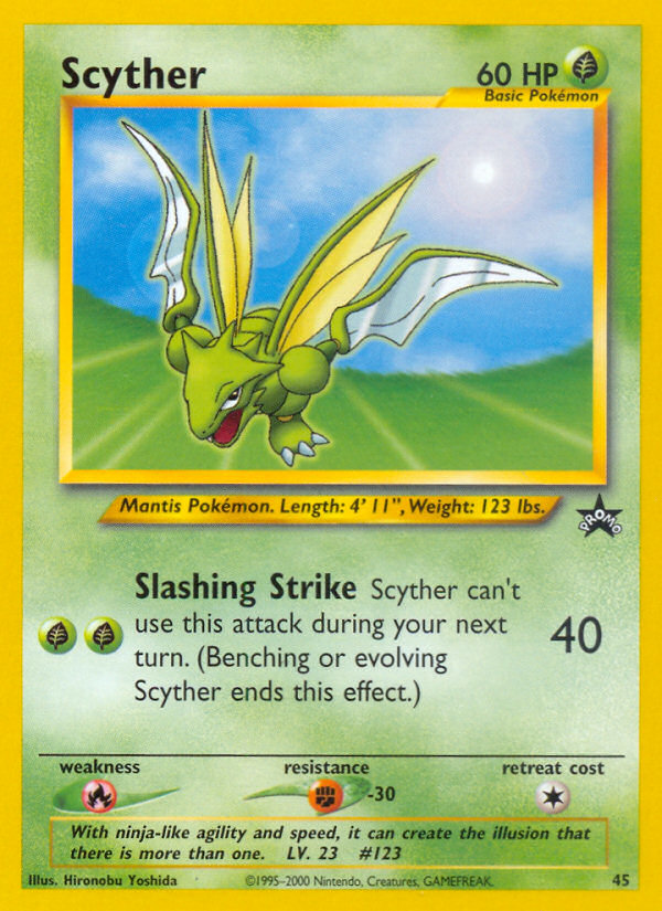 Scyther (45) [Wizards of the Coast: Black Star Promos] | Card Citadel