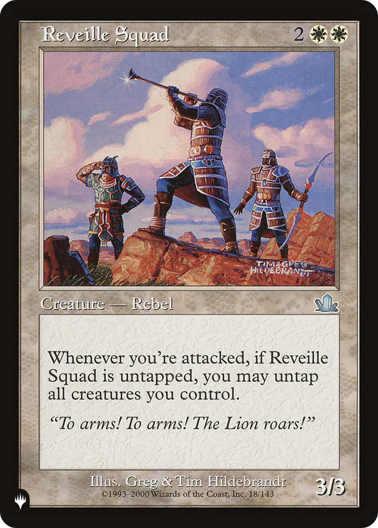 Reveille Squad [The List Reprints] | Card Citadel