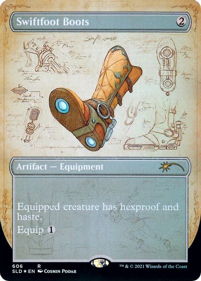 Swiftfoot Boots (Blueprint) [Secret Lair Drop Promos] | Card Citadel