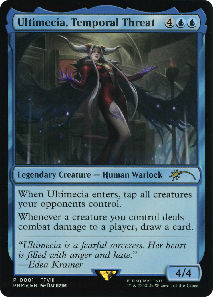 Ultimecia, Temporal Threat (Costco Bundle) [FINAL FANTASY Promos] | Card Citadel