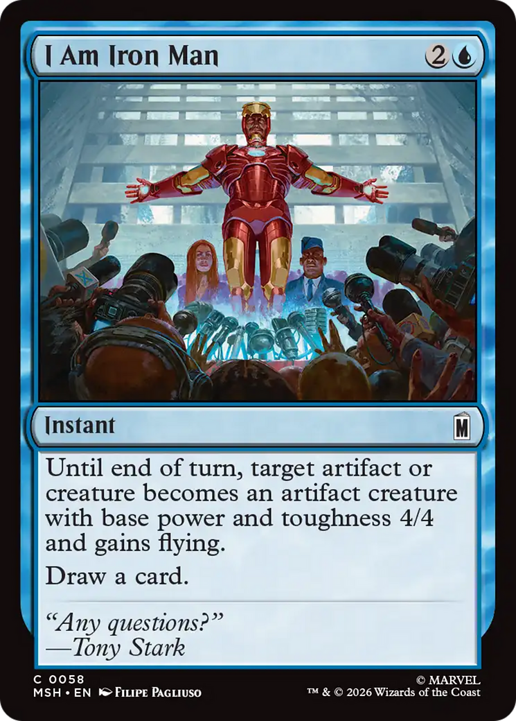 I Am Iron Man [Marvel Super Heroes] | Card Citadel