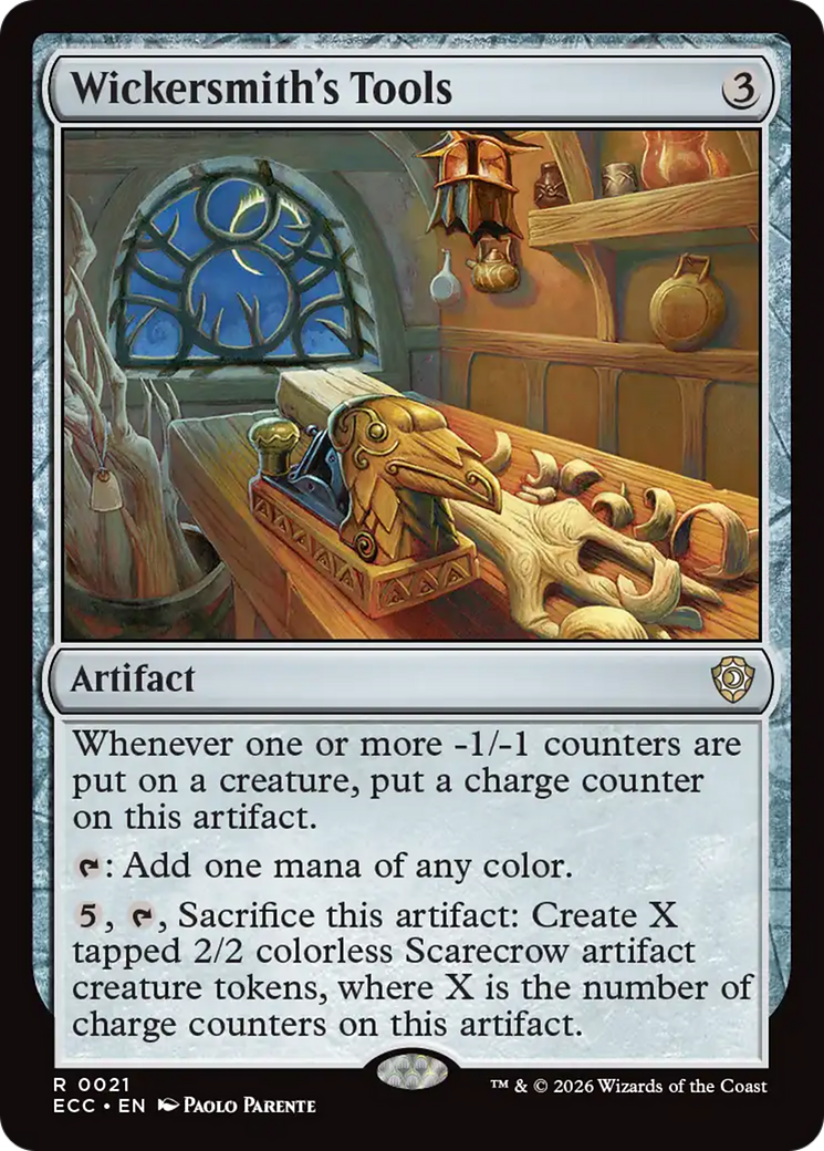 Wickersmith's Tools [Lorwyn Eclipsed Commander] | Card Citadel