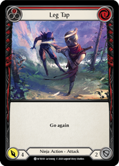 Leg Tap (Red) [U-WTR101] (Welcome to Rathe Unlimited)  Unlimited Rainbow Foil | Card Citadel