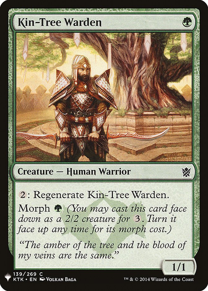 Kin-Tree Warden [Mystery Booster] | Card Citadel