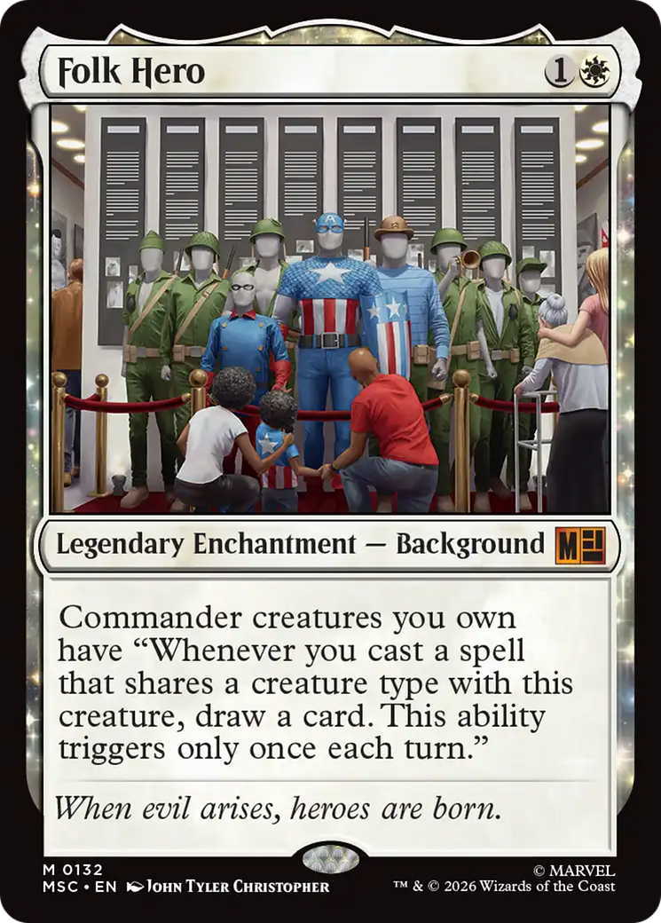Folk Hero [Marvel Super Heroes Commander] | Card Citadel
