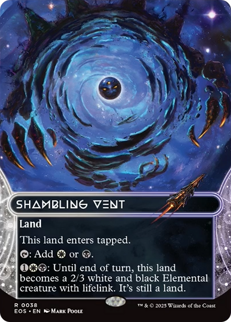 Shambling Vent (0038) (Borderless) [Edge of Eternities: Stellar Sights] | Card Citadel