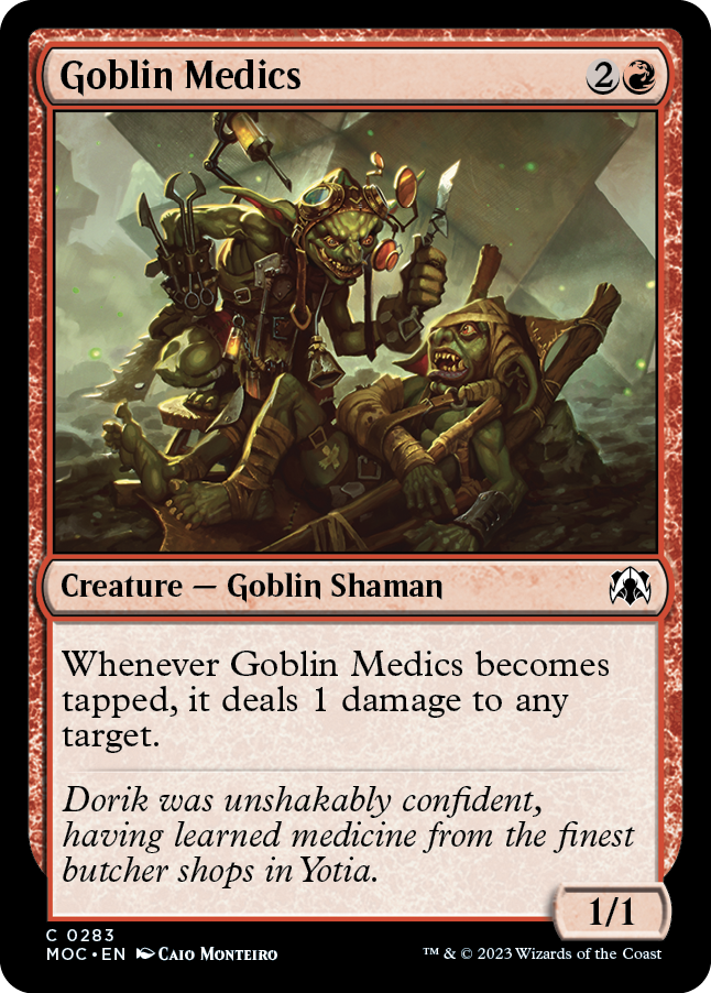 Goblin Medics [March of the Machine Commander] | Card Citadel