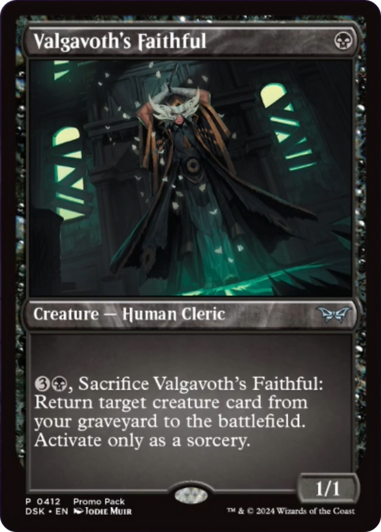 Valgavoth's Faithful [Duskmourn: House of Horror Promos] | Card Citadel