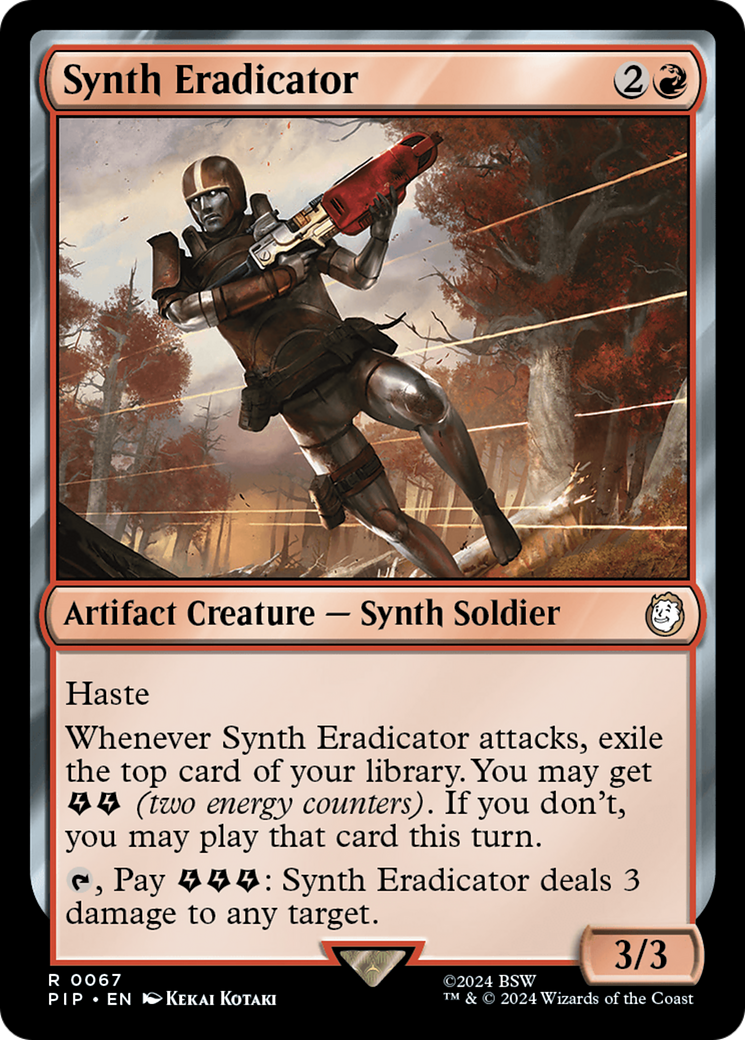 Synth Eradicator [Fallout] | Card Citadel