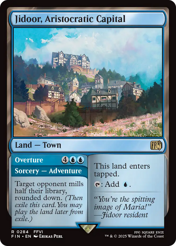 Jidoor, Aristocratic Capital // Overture [FINAL FANTASY] | Card Citadel