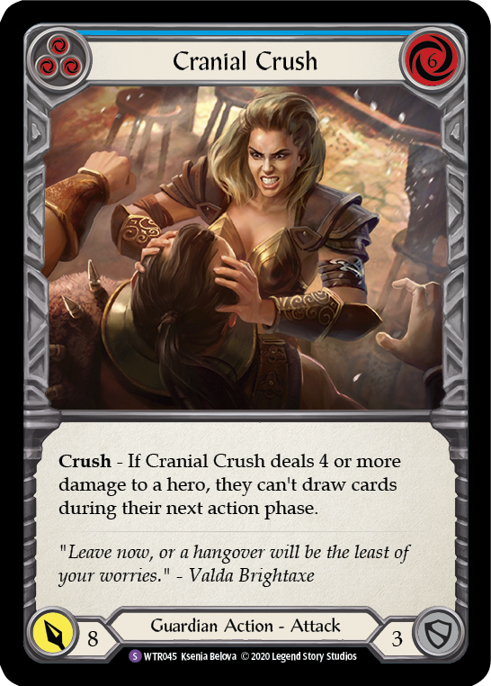 Cranial Crush [U-WTR045] (Welcome to Rathe Unlimited)  Unlimited Rainbow Foil | Card Citadel