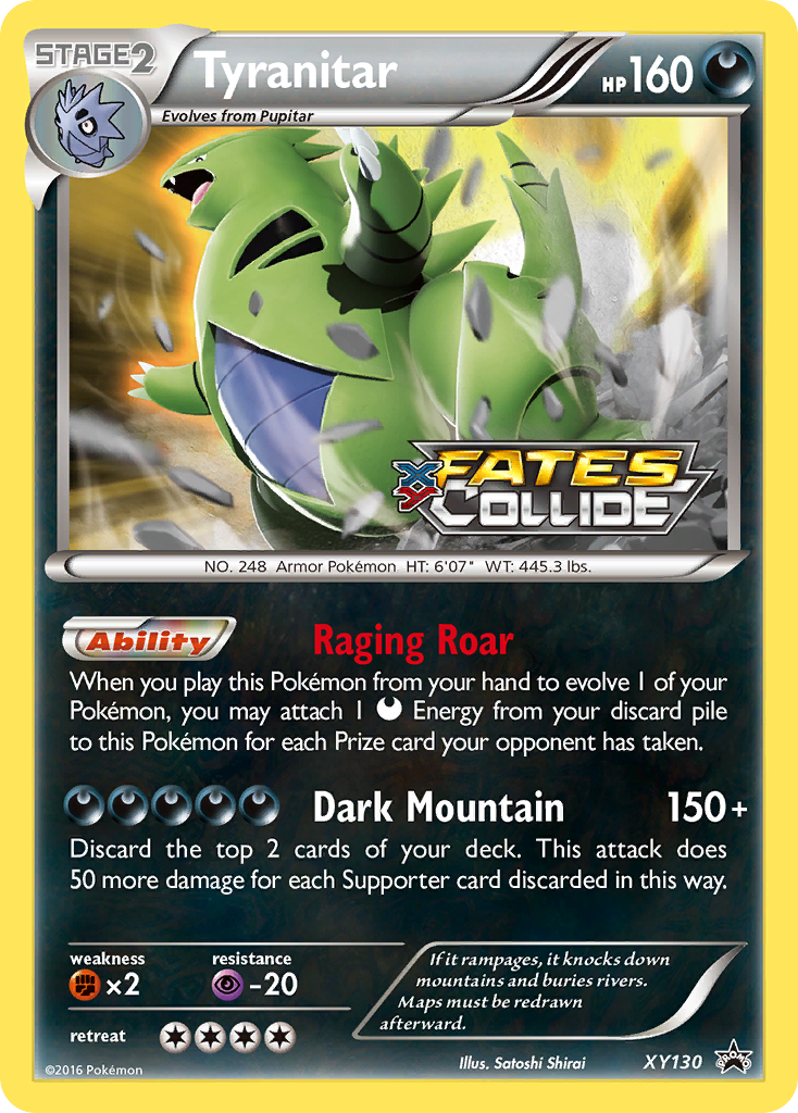 Tyranitar (XY130) [XY: Black Star Promos] | Card Citadel