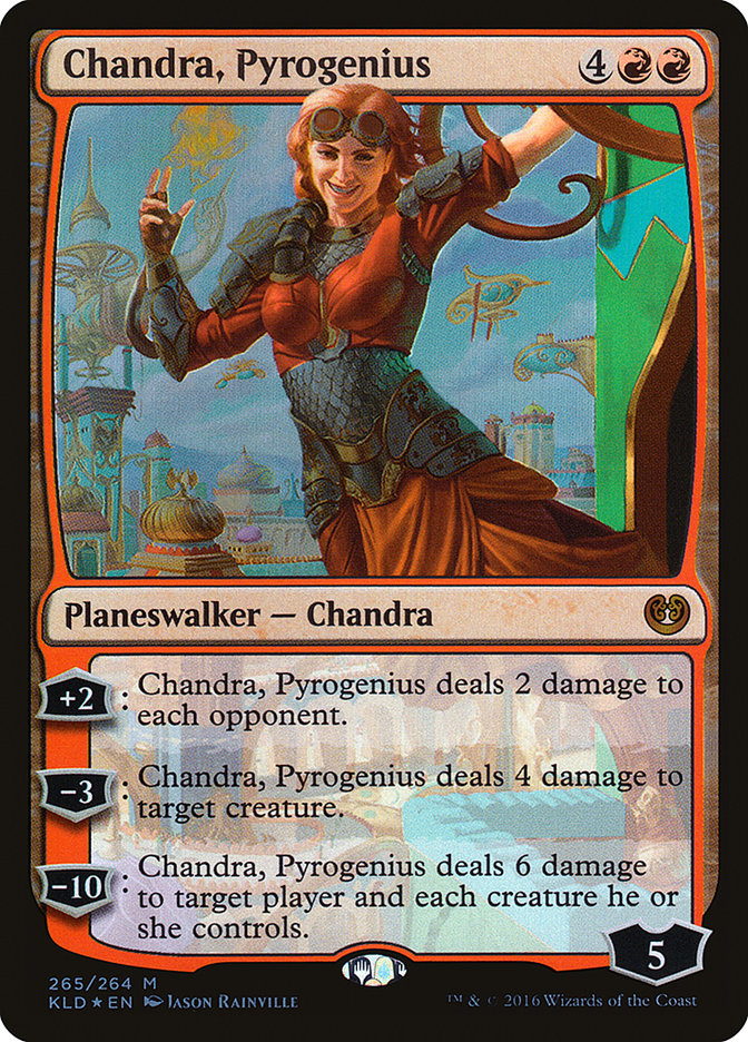 Chandra, Pyrogenius [Kaladesh] | Card Citadel