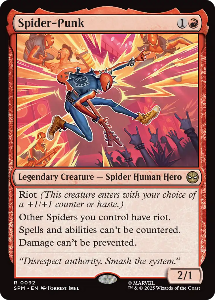 Spider-Punk [Marvel's Spider-Man] | Card Citadel